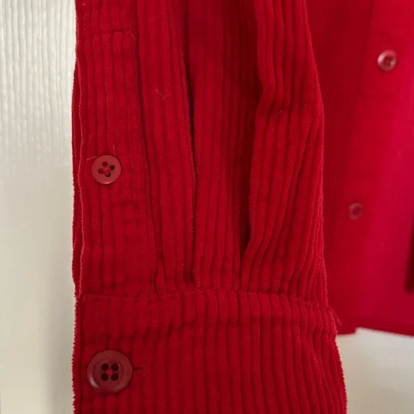 Alex Mill Red Button Down Shirt - Picture 3 of 5